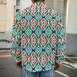 Tribal Navajo Pattern Print Men's Shirt Jacket