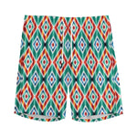 Tribal Navajo Pattern Print Men's Sports Shorts