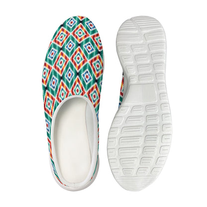 Tribal Navajo Pattern Print Mesh Casual Shoes