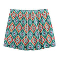 Tribal Navajo Pattern Print Mesh Shorts
