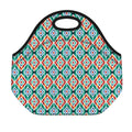 Tribal Navajo Pattern Print Neoprene Lunch Bag