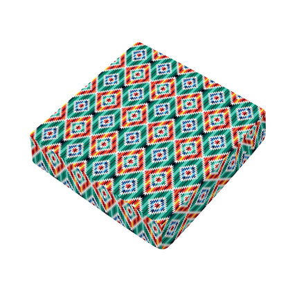 Tribal Navajo Pattern Print Outdoor Seat Cushion Cover