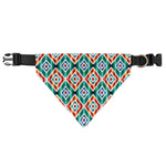 Tribal Navajo Pattern Print Over The Collar Dog Bandana