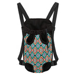 Tribal Navajo Pattern Print Pet Carrier Backpack
