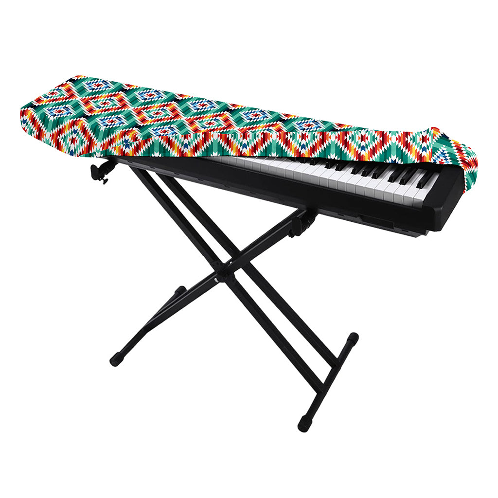 Tribal Navajo Pattern Print Piano Keyboard Cover