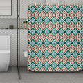 Tribal Navajo Pattern Print Polyester Shower Curtain