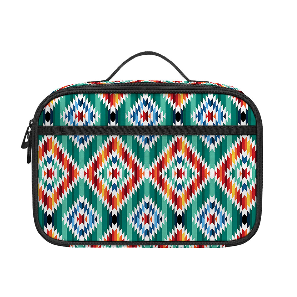 Tribal Navajo Pattern Print Portable Lunch Bag