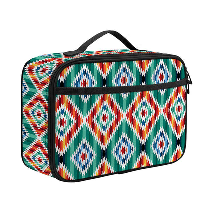 Tribal Navajo Pattern Print Portable Lunch Bag
