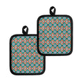 Tribal Navajo Pattern Print Pot Holders