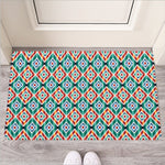 Tribal Navajo Pattern Print Rubber Doormat
