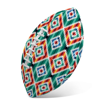 Tribal Navajo Pattern Print Rugby Ball