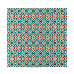 Tribal Navajo Pattern Print Silk Bandana