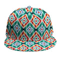 Tribal Navajo Pattern Print Snapback Cap