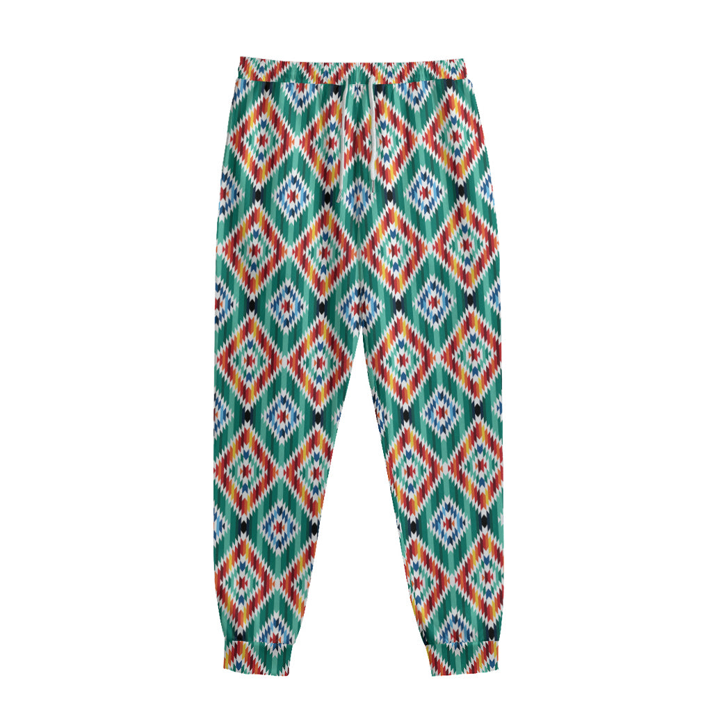 Tribal Navajo Pattern Print Sweatpants