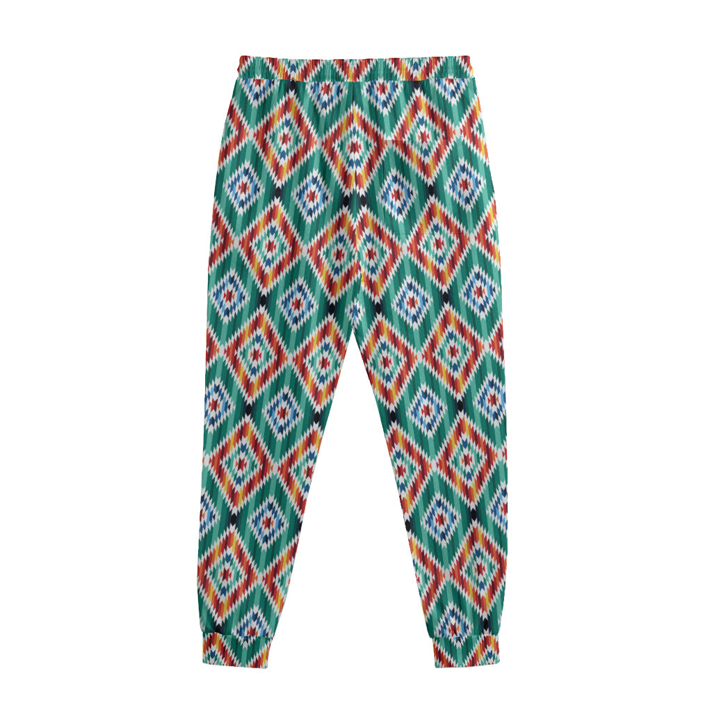 Tribal Navajo Pattern Print Sweatpants