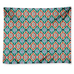 Tribal Navajo Pattern Print Tapestry