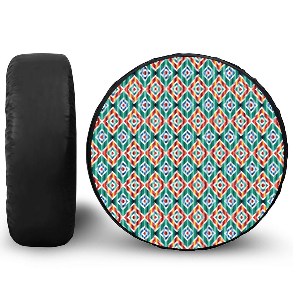 Tribal Navajo Pattern Print Tire Cover