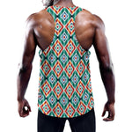 Tribal Navajo Pattern Print Training Tank Top