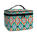 Tribal Navajo Pattern Print Travel Makeup Bag