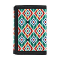 Tribal Navajo Pattern Print Trifold Wallet