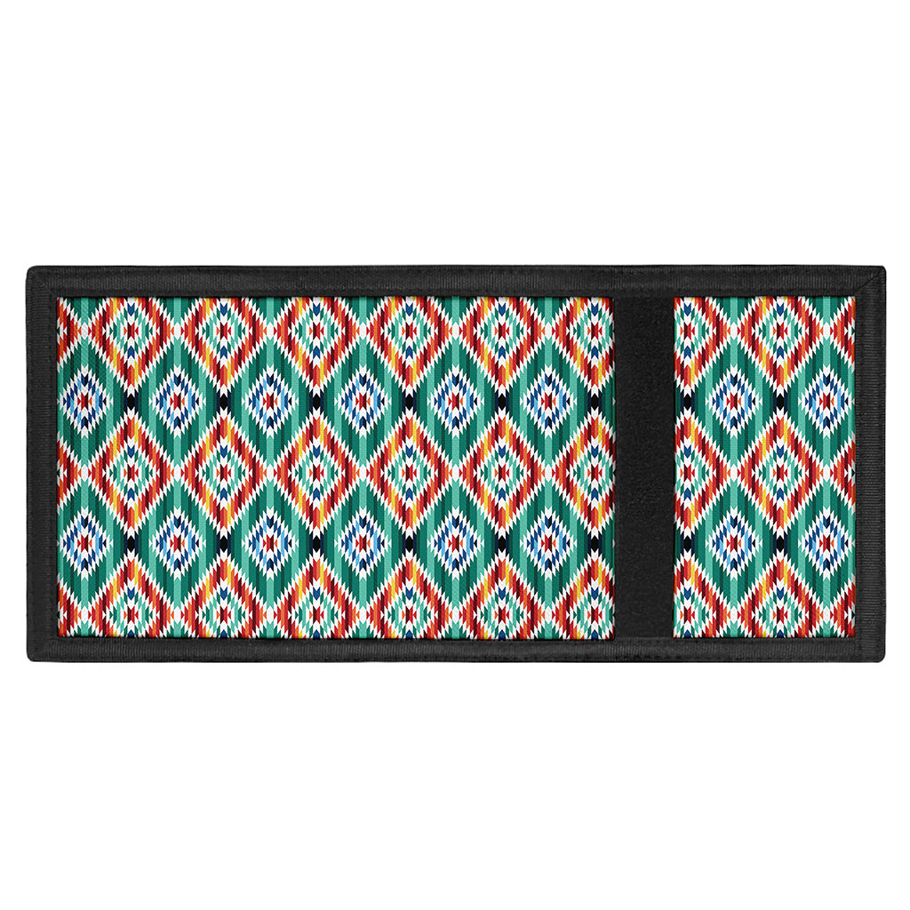 Tribal Navajo Pattern Print Trifold Wallet