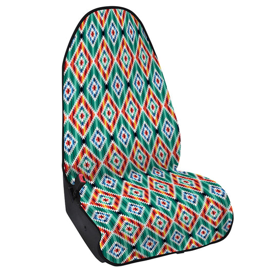Tribal Navajo Pattern Print Waterproof Car Seat Cover