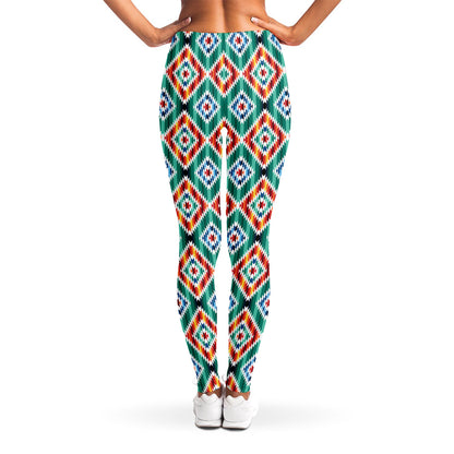 Tribal Navajo Pattern Print Women's Leggings