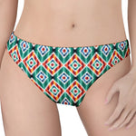 Tribal Navajo Pattern Print Women's Thong