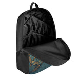 Tribal Sea Turtle Print 17 Inch Backpack