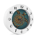 Tribal Sea Turtle Print Alarm Clock