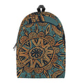 Tribal Sea Turtle Print School Backpack