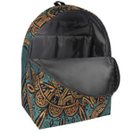 Tribal Sea Turtle Print Backpack