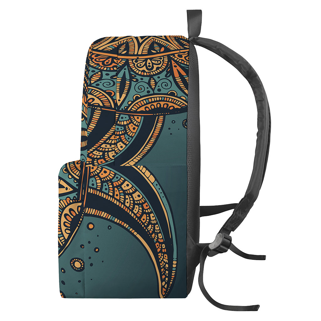 Tribal Sea Turtle Print Backpack