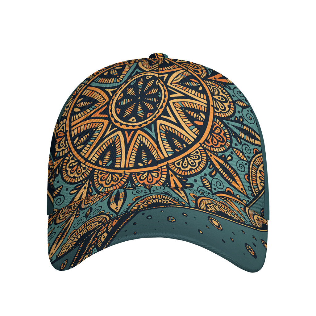 Tribal Sea Turtle Print Baseball Cap