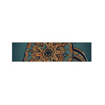 Tribal Sea Turtle Print Bed Runner