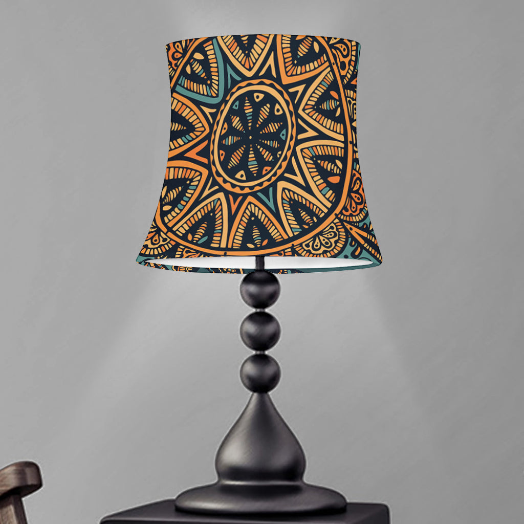 Tribal Sea Turtle Print Bell Lamp Shade