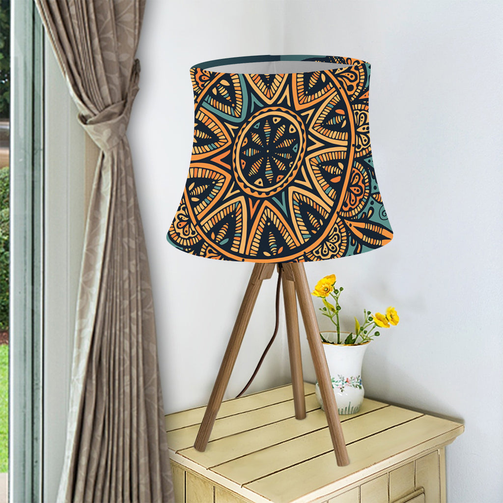 Tribal Sea Turtle Print Bell Lamp Shade