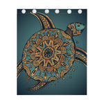 Tribal Sea Turtle Print Curtain