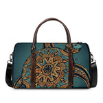 Tribal Sea Turtle Print Duffle Bag