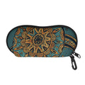 Tribal Sea Turtle Print Glasses Case