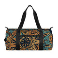 Tribal Sea Turtle Print Gym Bag