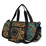 Tribal Sea Turtle Print Gym Bag