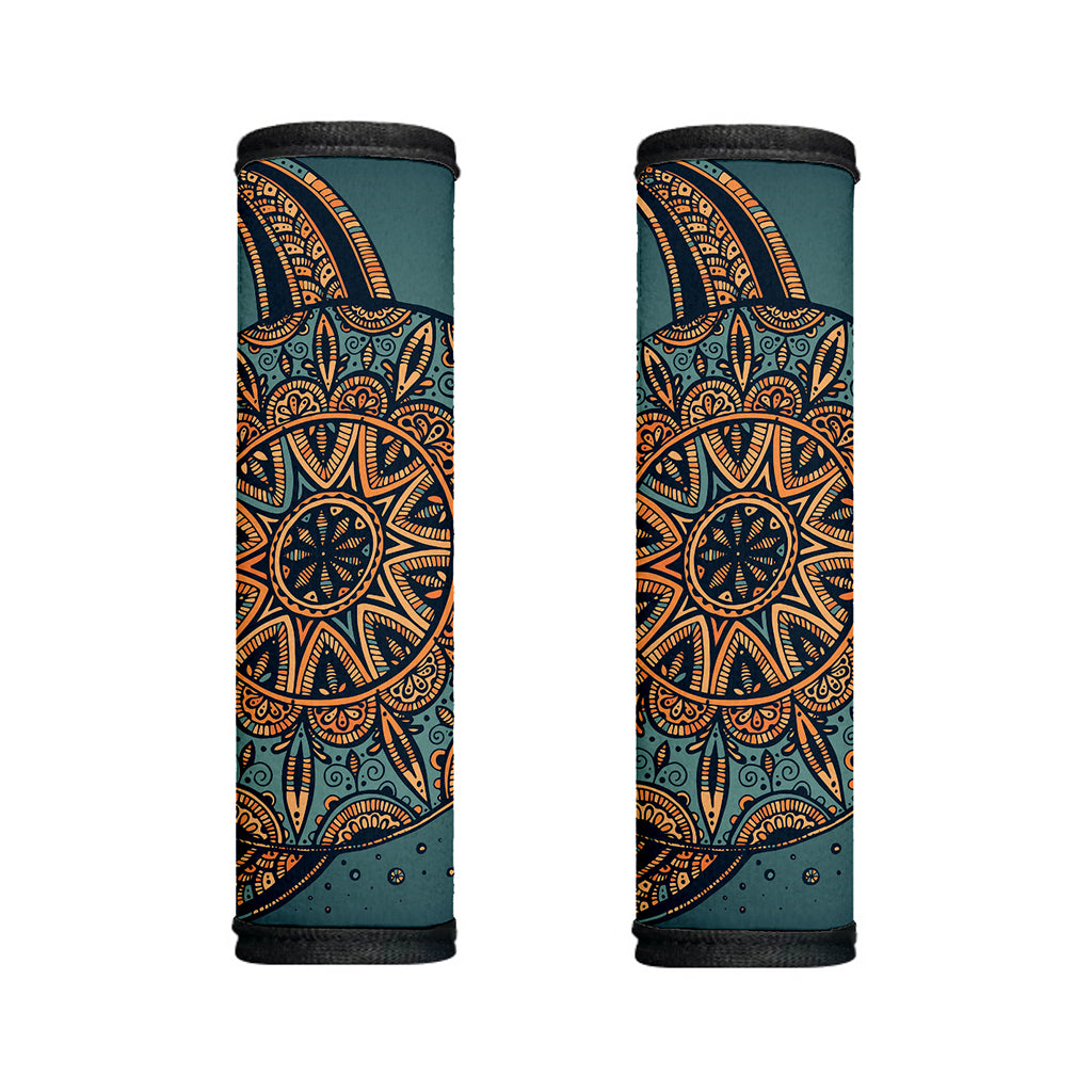 Tribal Sea Turtle Print Handle Covers