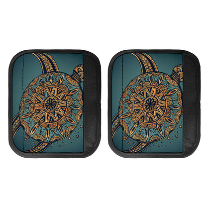 Tribal Sea Turtle Print Handle Covers