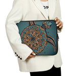 Tribal Sea Turtle Print Laptop Sleeve