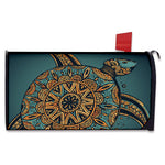 Tribal Sea Turtle Print Mailbox Cover
