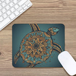 Tribal Sea Turtle Print Mouse Pad