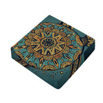Tribal Sea Turtle Print Outdoor Seat Cushion Cover