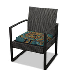Tribal Sea Turtle Print Outdoor Seat Cushion Cover