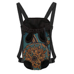 Tribal Sea Turtle Print Pet Carrier Backpack
